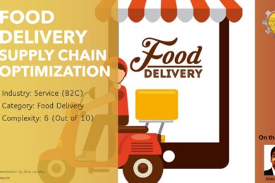 Be a Functional Supply Chain Consultant and Optimize Food Delivery Supply Chain!