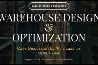 Live Project | Warehouse design and optimization | Case discussion by Alvis Lazarus | SIOM Nashik